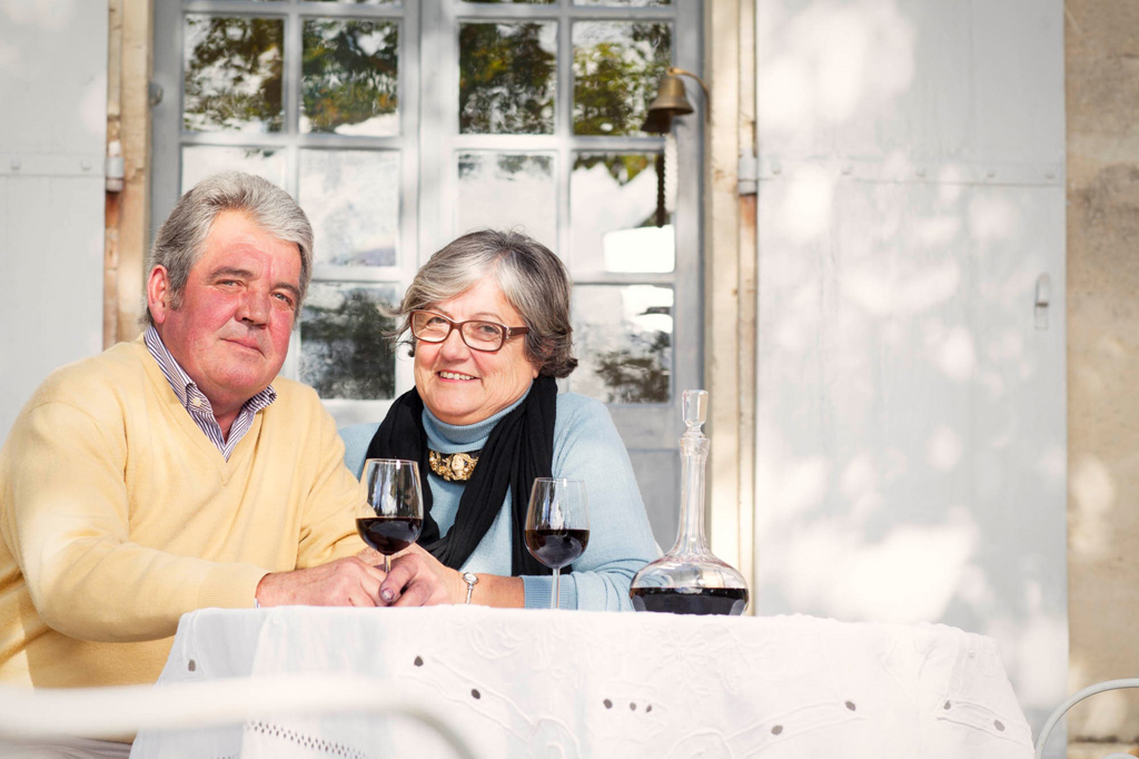 Bernard veronique Depons chateau blanzac vin bordeaux