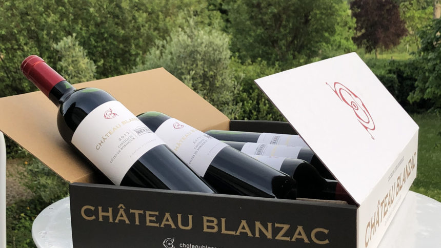 vin chateau blanzac 2017 carton