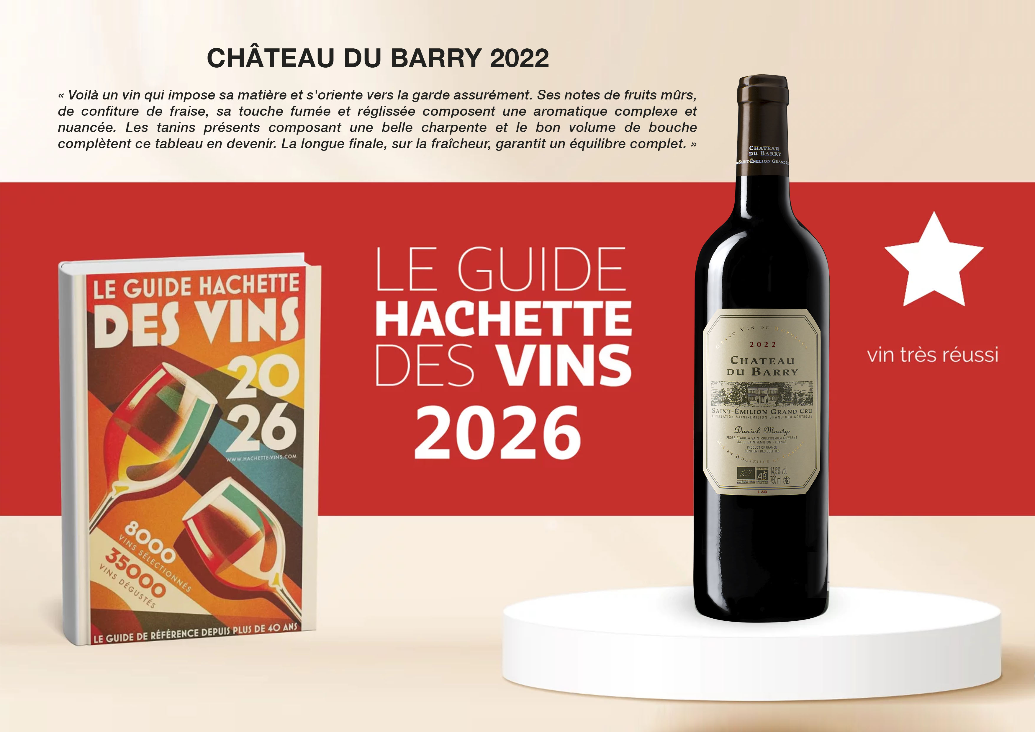 Vignobles Daniel Mouty - Castillon Côtes de Bordeaux