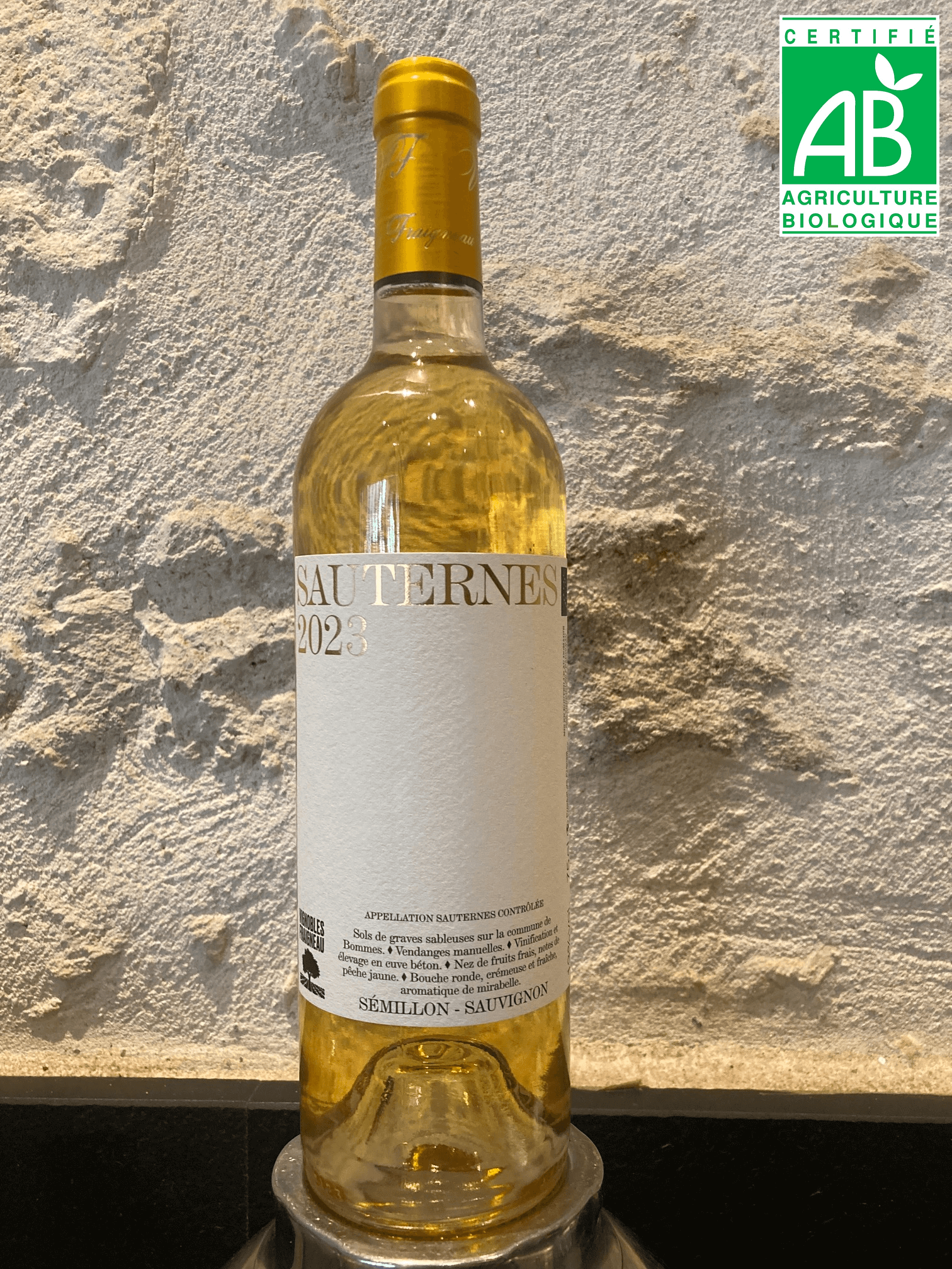 Sauternes / Domaine de Puydomine / Bio / 2023 / 75 cl