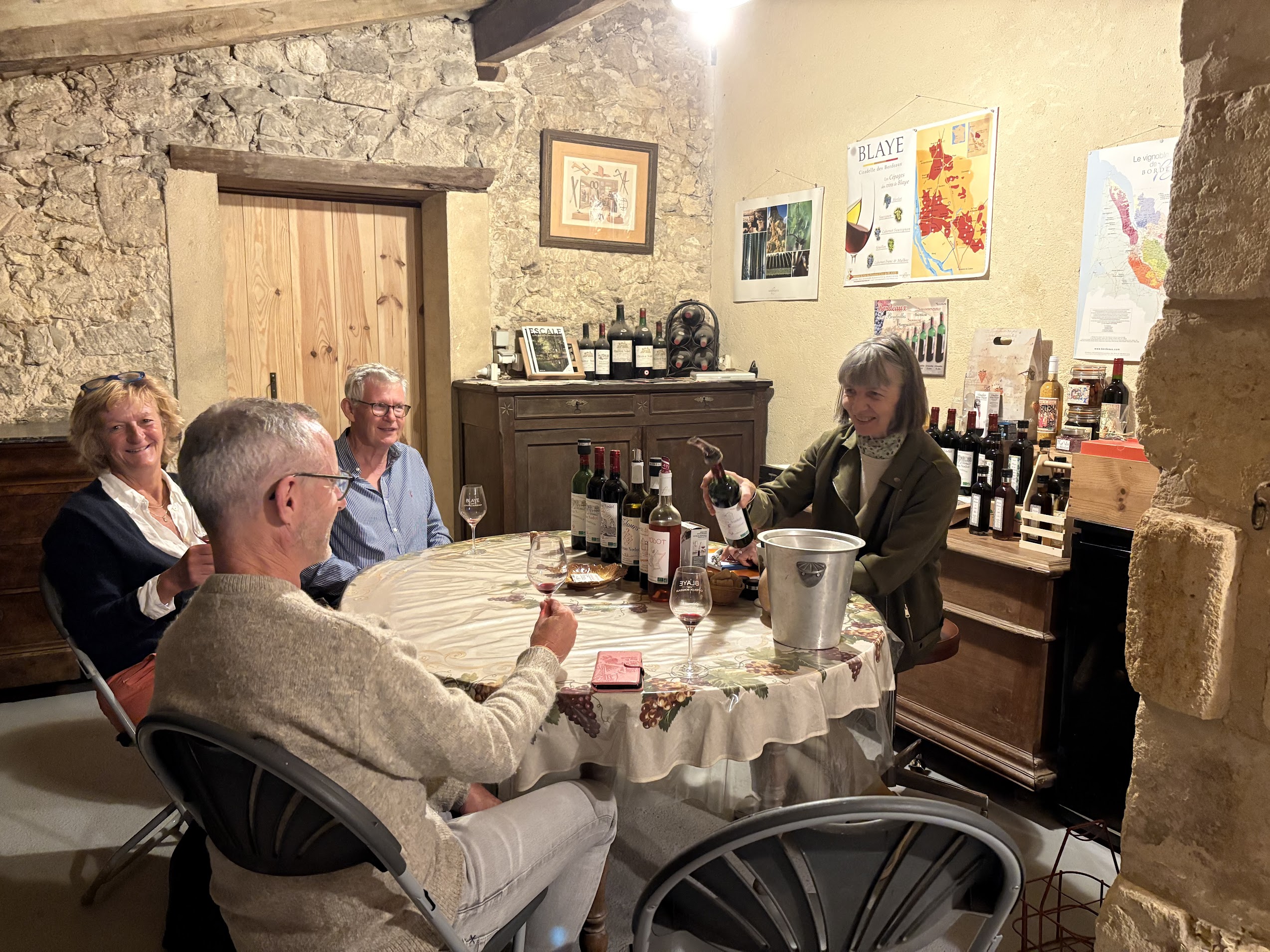 Visite et dégustation de vin blanc biodynamique, vin rosé biodynamique et de vin rouge biodynamique