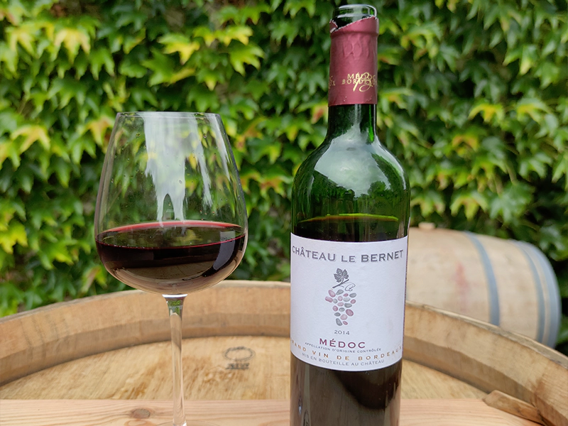 BLLE LE BERNET et VERRE