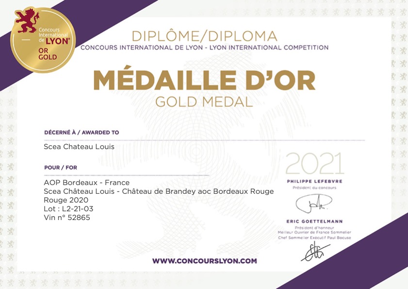 Ch de Brandey Concours Lyon OR1