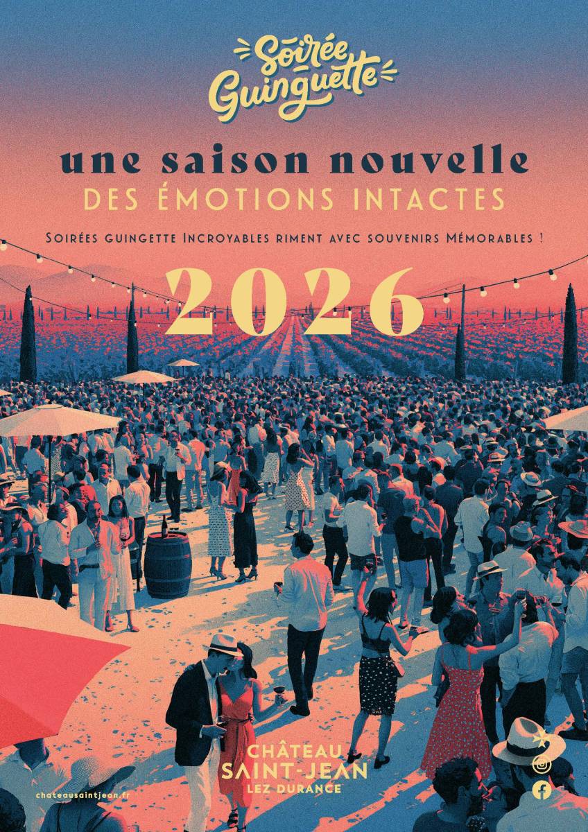 Les Soirées Guinguette 2026 sont officiellement lancées !