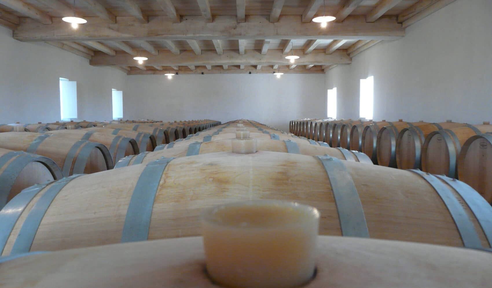 Chateau Bellegrave - le chai