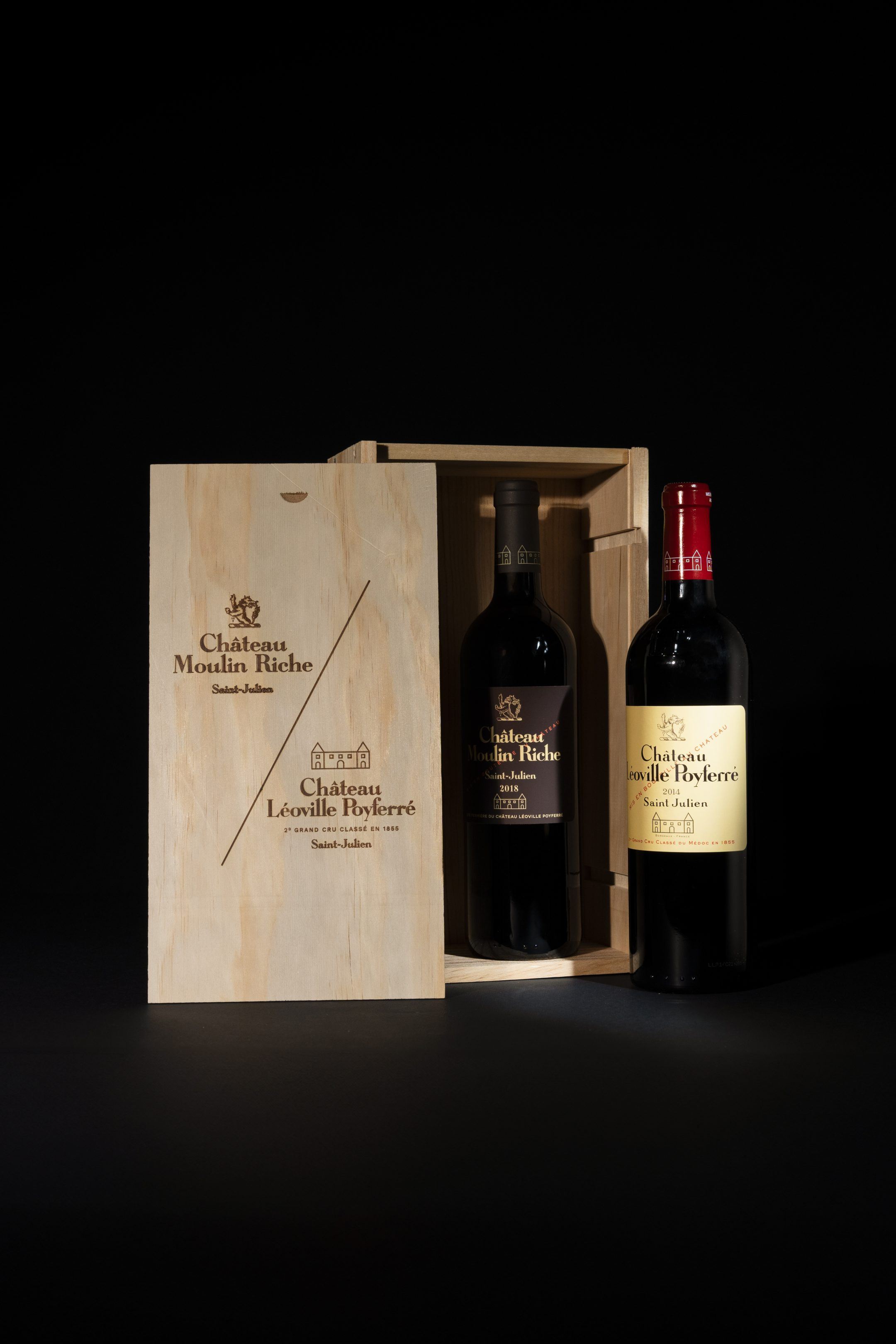 Duo Divin : Château Moulin Riche 2018 & Château Léoville Poyferré 2014 - Léoville Poyferré