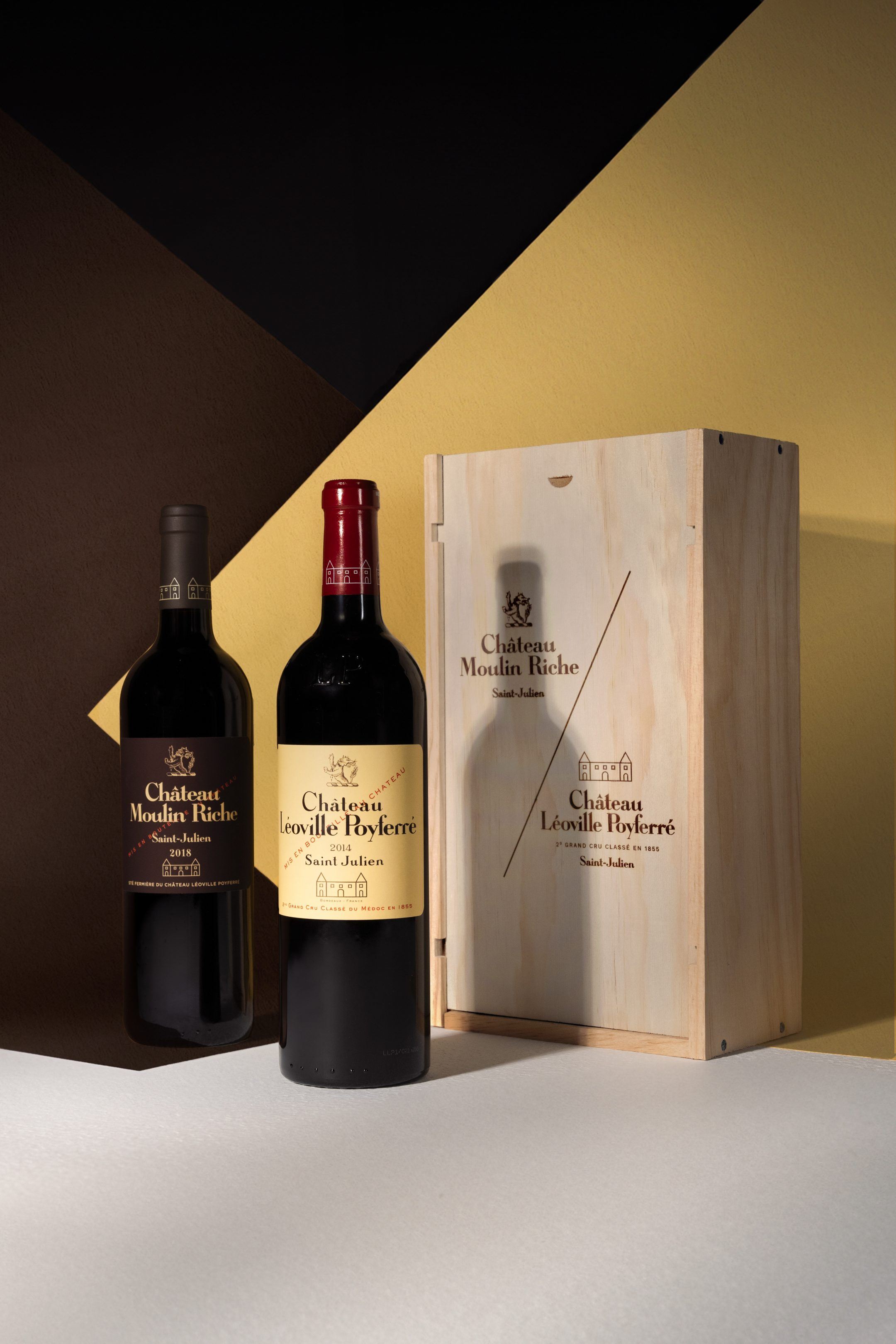 Duo Divin : Château Moulin Riche 2018 & Château Léoville Poyferré 2014 - Léoville Poyferré