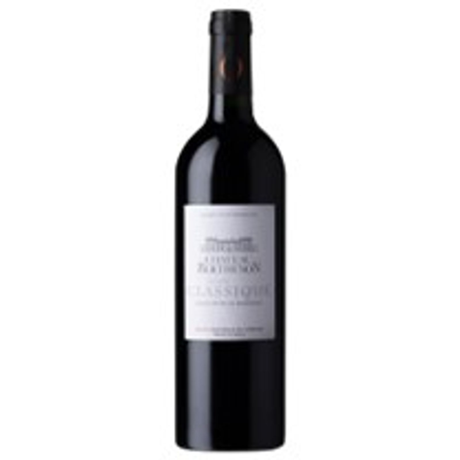 Alternative view of Château Berthenon rouge 2019