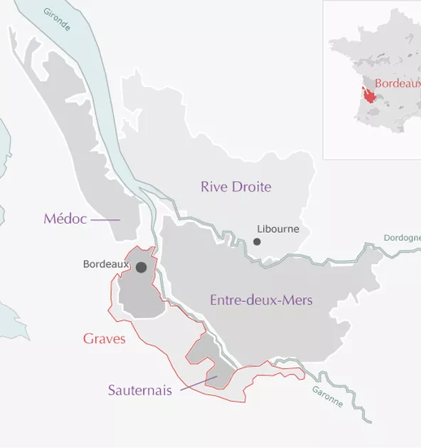 La région du vin Château de Rochemorin
