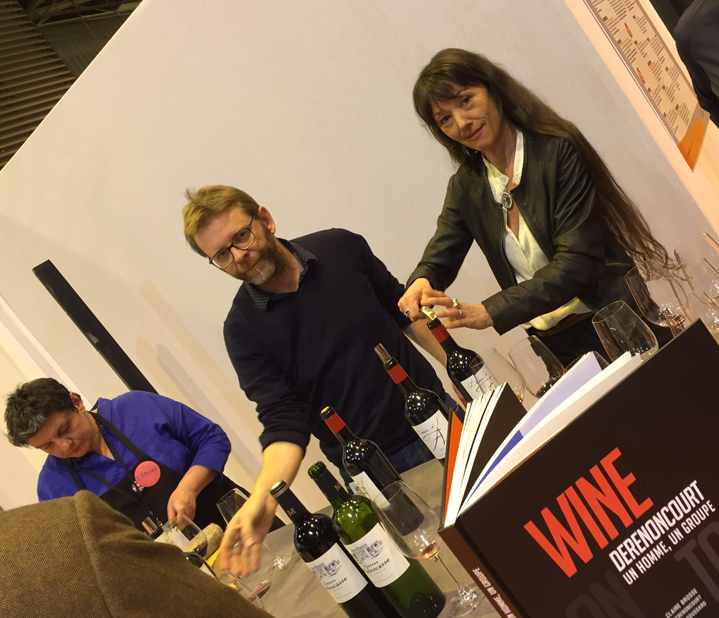 Dégustation rock & wine du domaine de l’A - Salon du livre 17 mars 2016