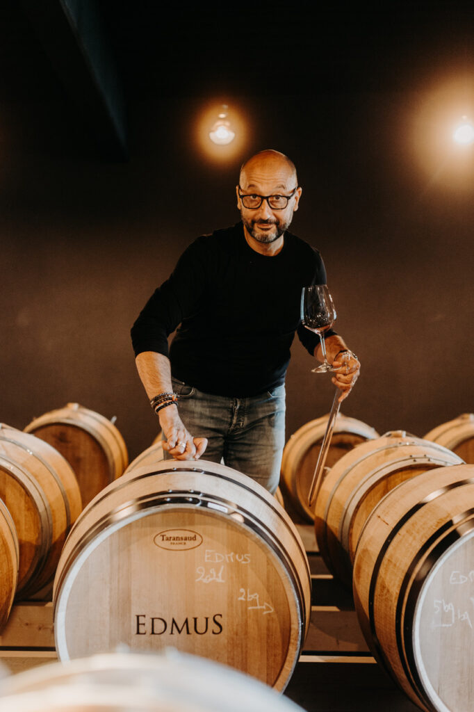 Laurent David, vigneron du Château EDMUS