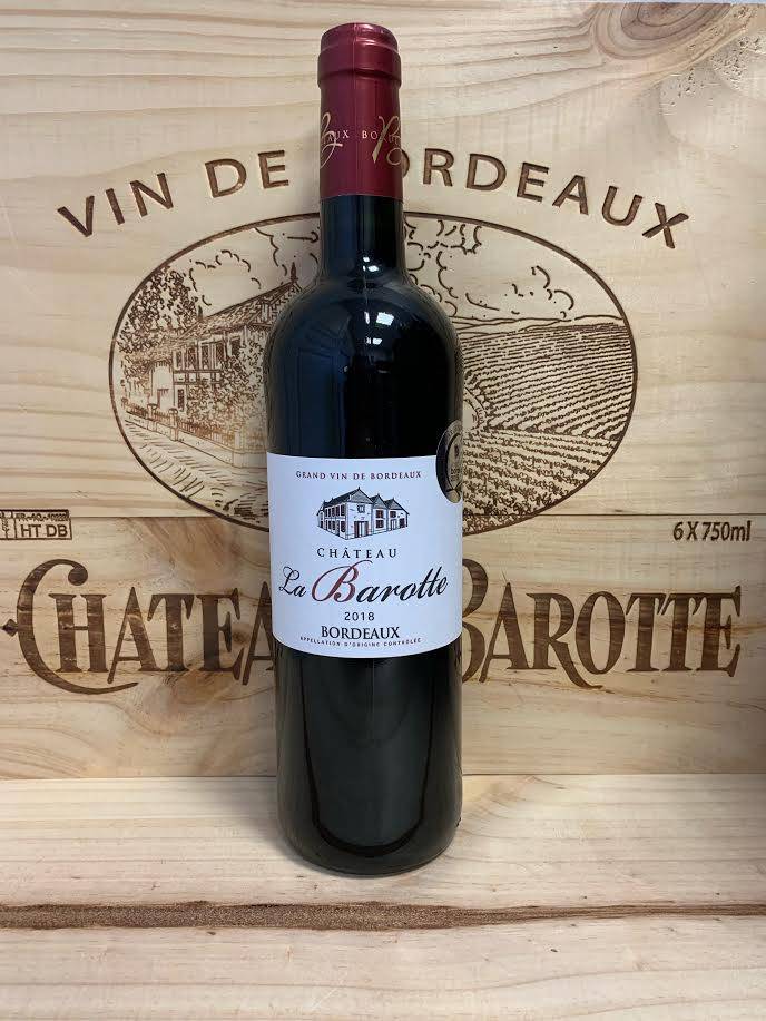 vente de vin de Bordeaux au domaine Château la Barotte à Saint André de Cubzac