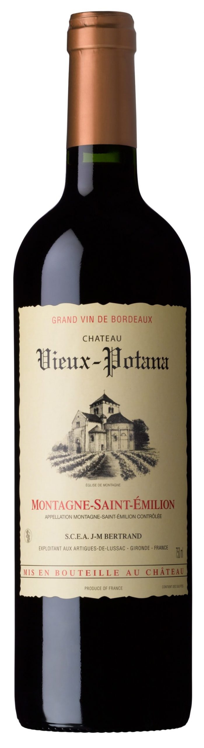 Château Vieux-Potana - Montagne Saint Emilion
