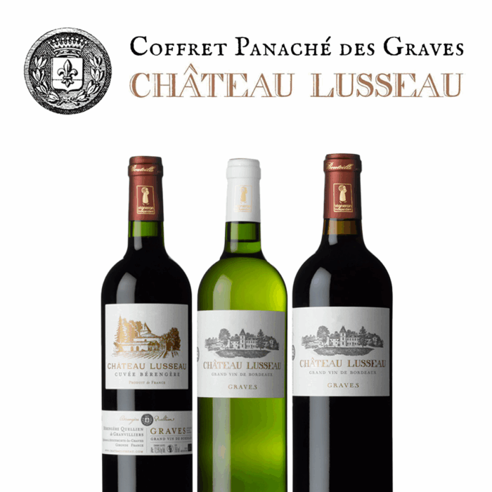 Coffret Panaché des Graves Château Lusseau