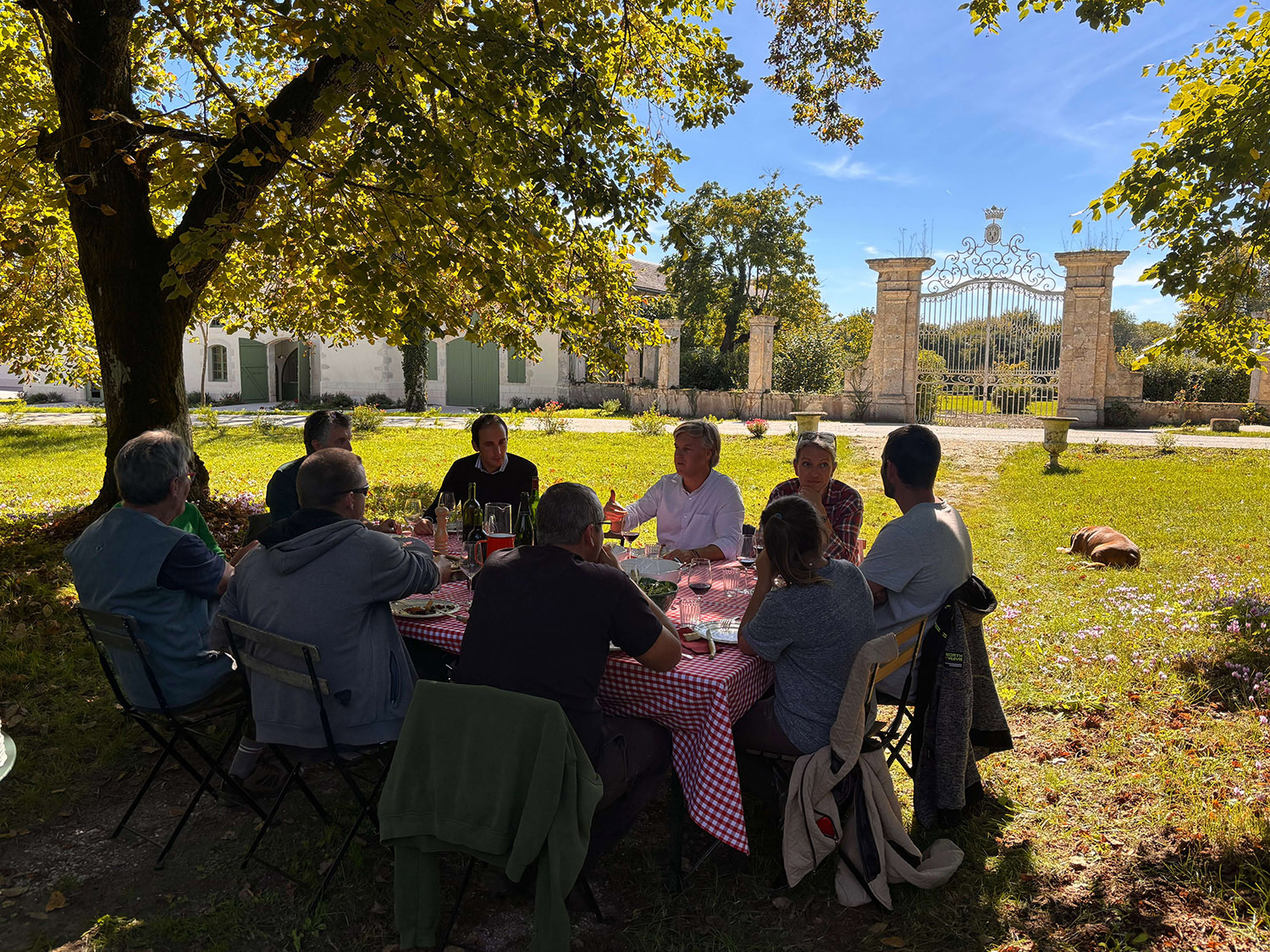 repas en groupe