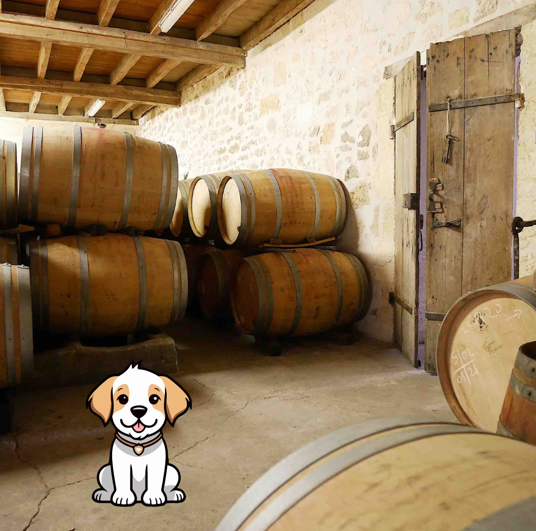 VISITER LE VIGNOBLE DE SAINT EMILION AVEC SON CHIEN