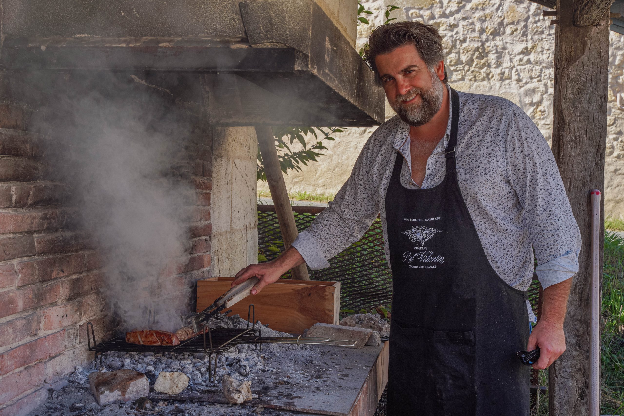 BBQ party au Château Rol Valentin Saint Emilion