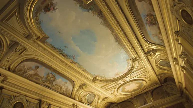 Plafond du vestibule d'honneur