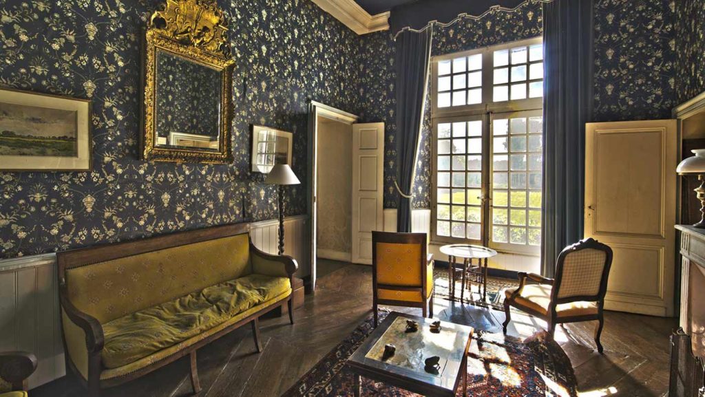Petit salon du château d'Eyran