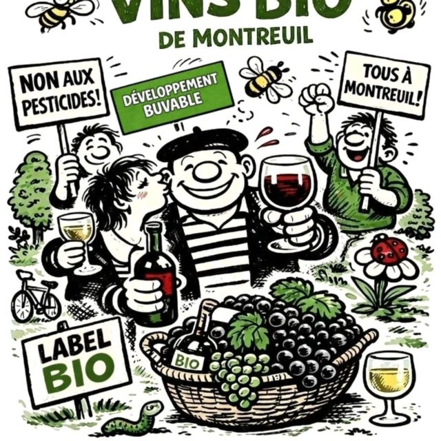 🍇 Et si on se retrouvait bientôt ? 🍷

Pour célébrer notre passion, rejoignez-nous à un événement unique réunissant plus de 40 vignerons passionnés venus de toute la France, et même de Géorgie, berceau du vin ! 🌍🍇

Le Marché des Vins bio de Montreuil

📅 Quand ? Samedi 9 mai 2026, de 10h00 à 19h00
📍 Où ? Sous la halle du marché de la Croix de Chavaux, rue de Paris à 93100 Montreuil
🚇 Métro Croix de Chavaux ligne 9 | Bus 102, 115, 122, 127, 202
🎟 Entrée : 5€, verre gravé offert

Venez découvrir du vin bio, biodynamique, naturel, et une ambiance chaleureuse à chaque stand.

Pour préparer votre visite, rendez-vous sur notre boutique en ligne www.vignoblebarre.fr. Pensez à l’option enlèvement sur le marché, disponible dans l’onglet dédié de la boutique.

Au plaisir de partager avec vous notre amour du vin vivant ! 🍷✨

#VignobleBarre #VinNaturel #Biodynamie #MarchéMontreuil #Dégustation VinBio