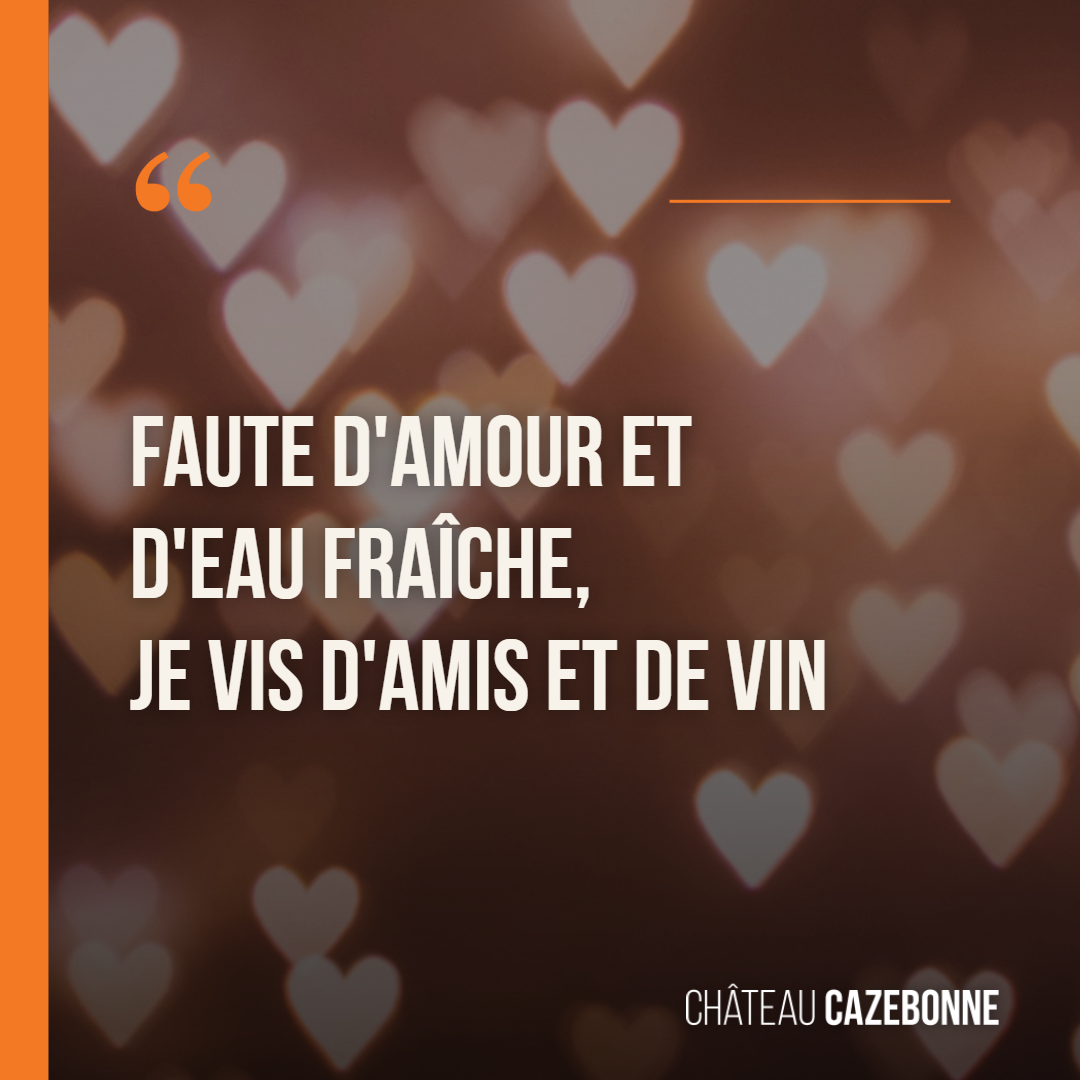 D'amour et d'eau fraîche