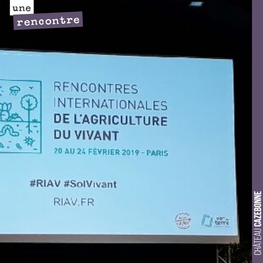Nous sommes présent ce matin aux Rencontres Internationales de l’Agriculture du Vivant. Des interventions passionnantes autour de la fixation des carbones dans les sols. Des retours d’experience.