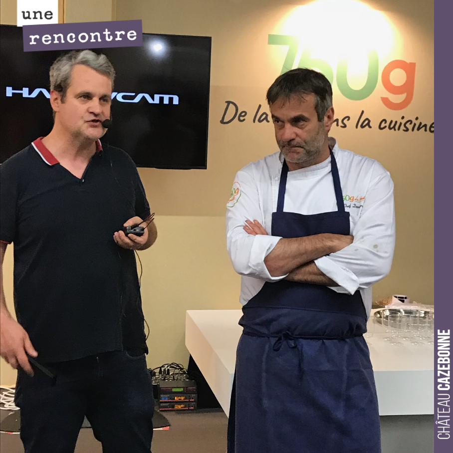 Conférence ce soir sur le stand 750g sur le salon Saveurs pour parler de biodynamie avec Chef Damien.
Il faut faire de la pédagogie si on veut que les choses changent.