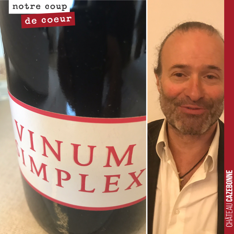Nicolas Despagne nous faisait goûter ce week-end à la Fondation Goodplanet (de Yann Arthus-Bertrand) son vinum simplex.
Mais pas si simple que cela en fait car il est issu de l’assemblage de 3 mil...