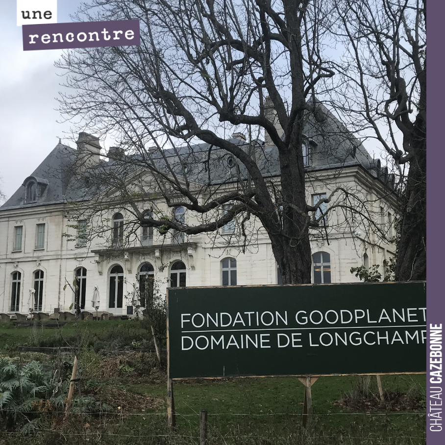 Fondation GoodPlanet, nous voilà.
Vous êtes bienvenus aujourd’hui et demain pour venir déguster nos vins.