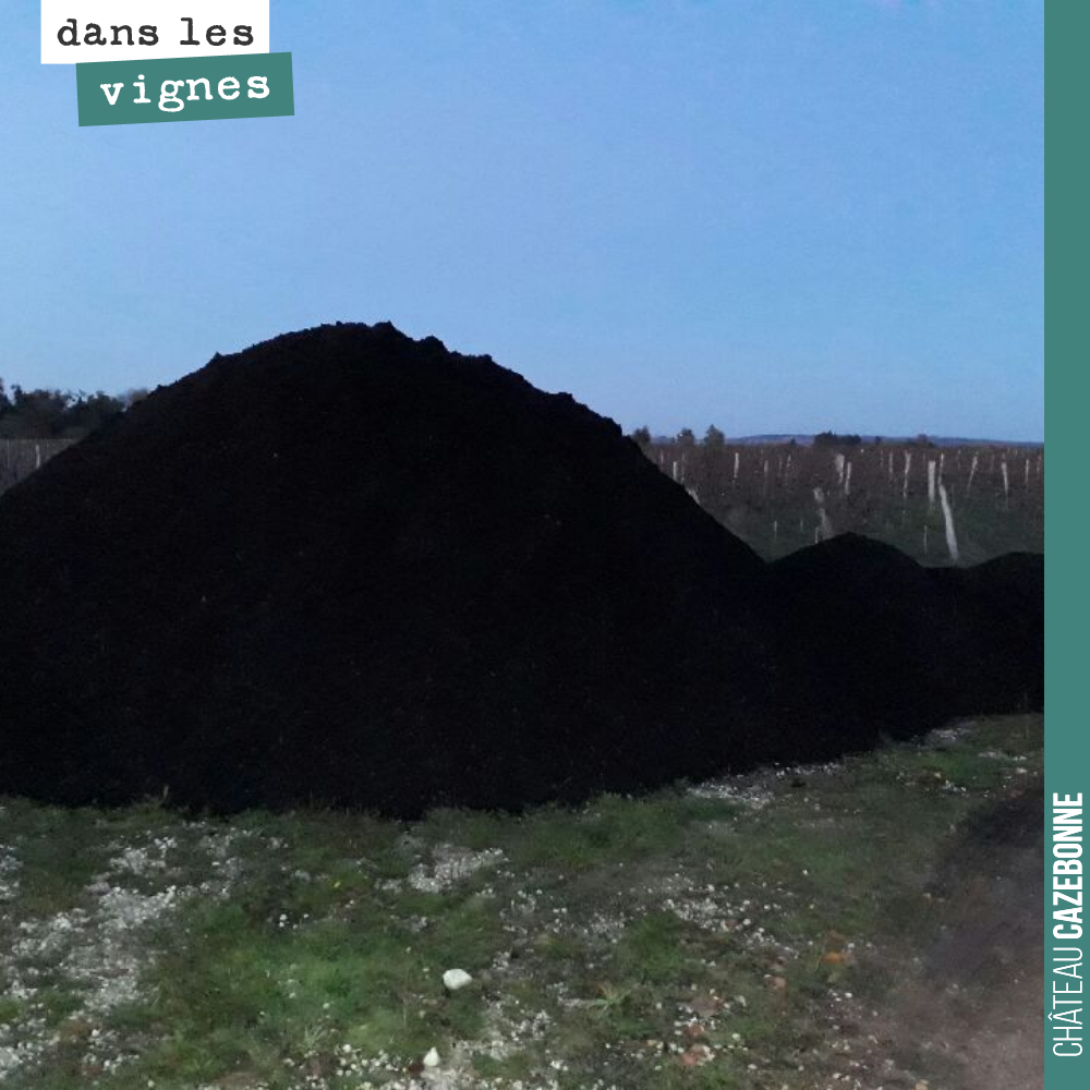 Réception dans les prochains jours de 200 tonnes de compost. Nos sols ont besoin d’humus, sur nos sols pauvres de Graves.
Cette année, nous avons fait le choix d’étendre que des composts issus de b...