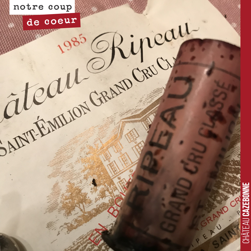 Toujours émerveillé par cette faculté des grands bordeaux à se bonifier avec le temps.
Ce 1985 de Ripeau était encore d’une grande jeunesse, des tannins bien fondus, des arômes tiertiaires sur des ...