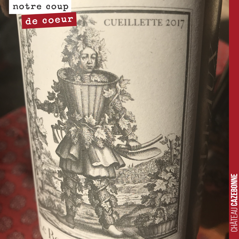 Une étiquette de Bordeaux originale...