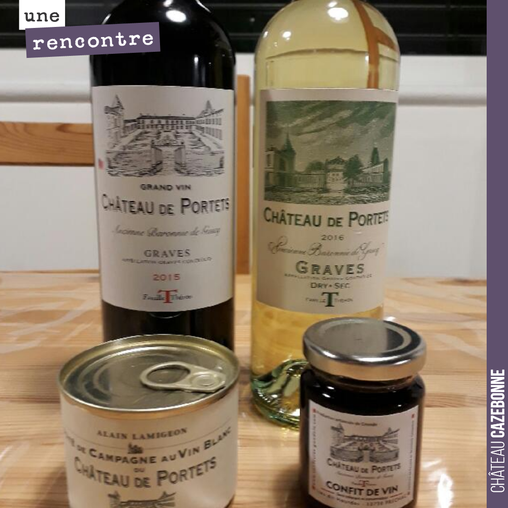 Petite attention sympathique de Marie-Helene Yung à notre égard quand nous sommes passés à la propriété.
C’est toujours un plaisir de déguster le vin des confrères des Graves, qui plus est accompag...