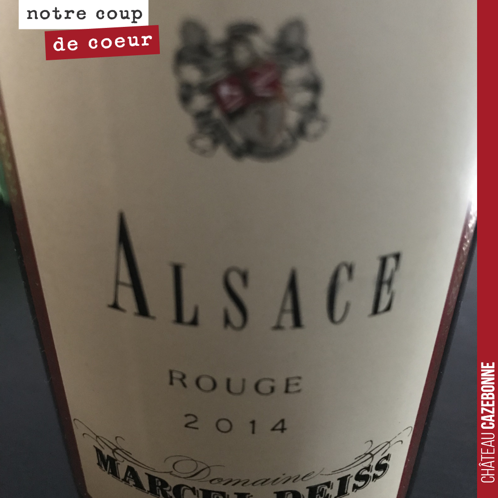 Un petit verre de rouge pour l’aperitif...
