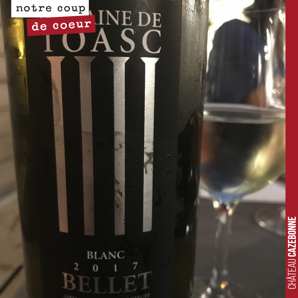 Dîner à Nice.
Bellet oblige.