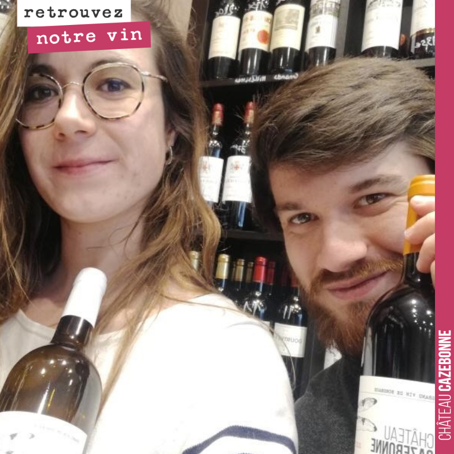 Guillaume et Aurélia de la cave À l’ombre d’un bouchon, rue Daguerre dans le 14eme, proposent désormais nos deux cuvées (Blanc et rouge) à la vente. Dépêchez vous, il n’y aura pas de blanc pour tou...