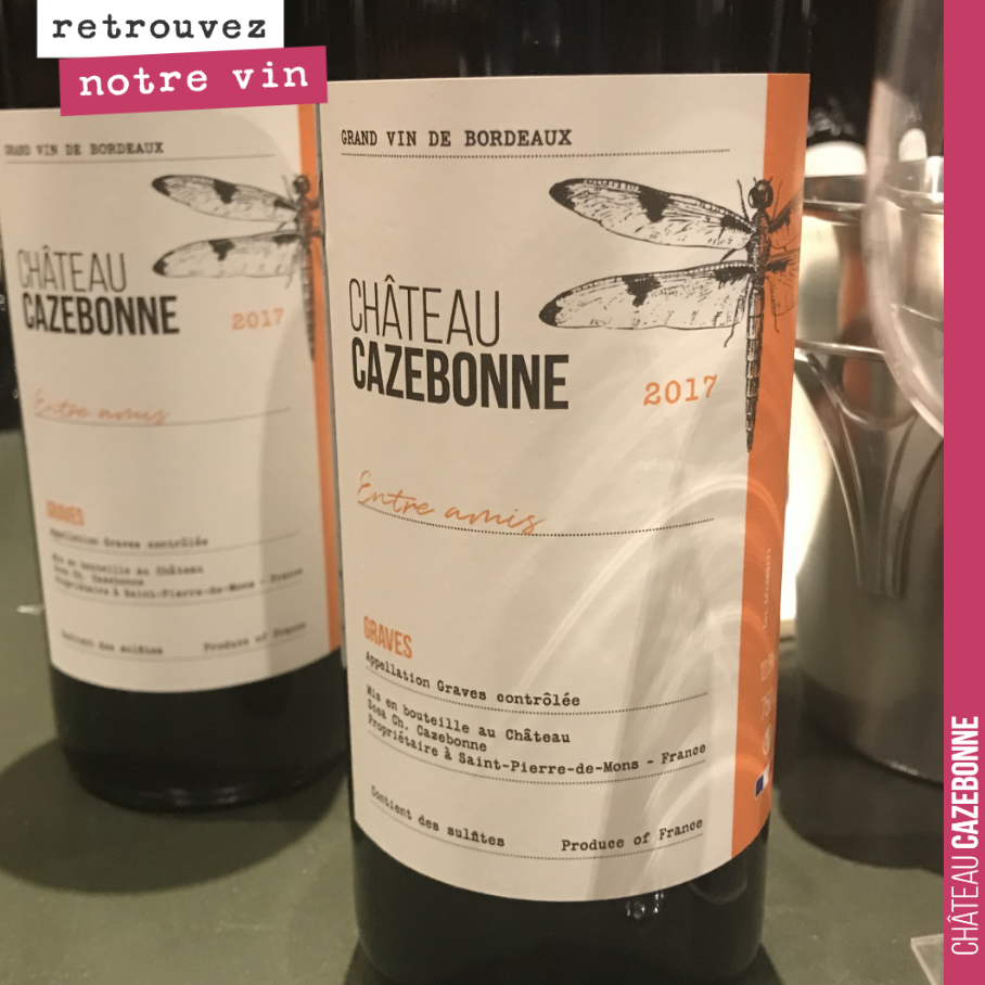 On vous donne rendez vous à La Vigne au Verre, 12 rue Saint-Ferdinand pour une dégustation jusqu’a 20 heures de Entre amis et Les parcellaires.