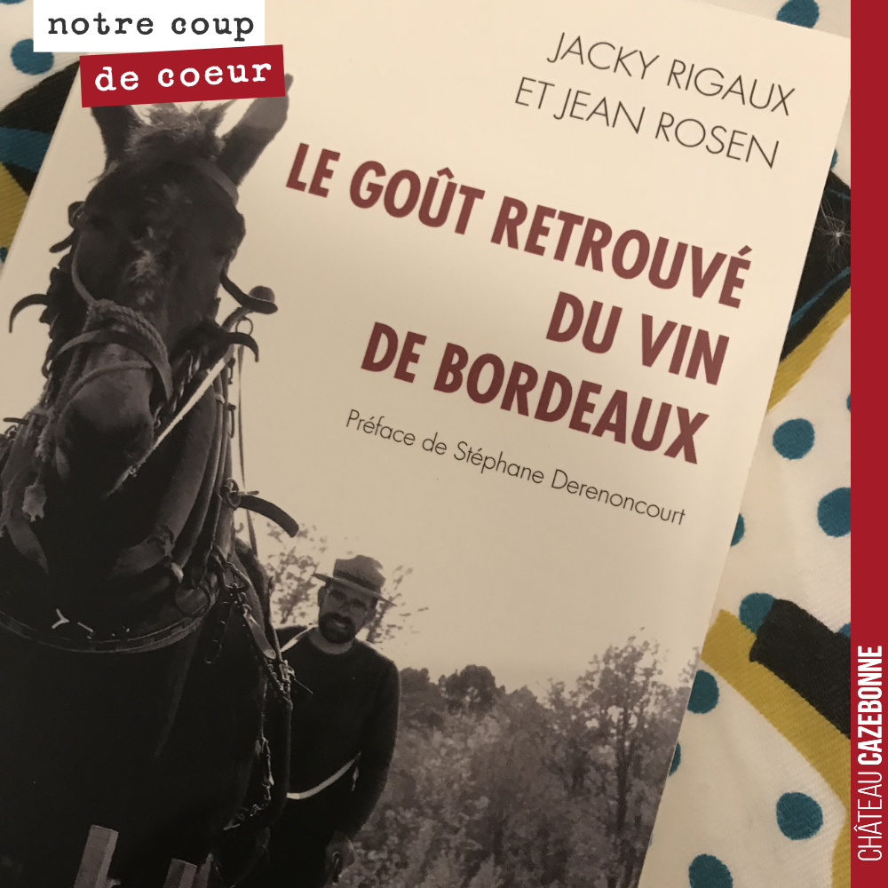Reçu ce jour par la Poste.
Hâte de le lire et de découvrir une autre approche du vin de Bordeaux : cépages anciens, vigne franc de pied, 20 000 pieds par hectare, ...