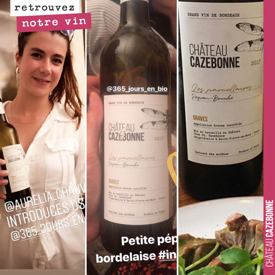 L’autre jour, deux vignerons m’envoyaient une photo de Entre amis.
Et bien, maintenant 3 amateurs qui m’envoient le même jour une photo de notre blanc Peyron-Bouché. Bon, ok ils étaient plusieurs à...
