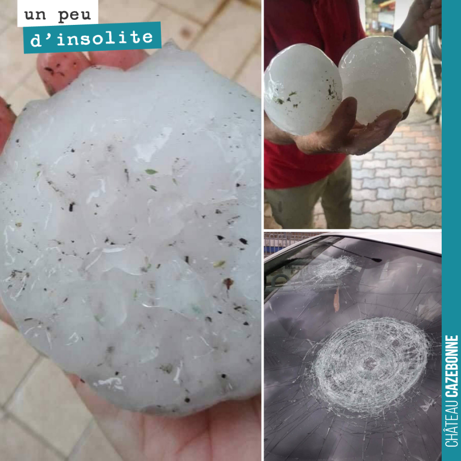 Grêle dans le centre de l’Italie, le 10 juillet. Si certains doutent encore des dérèglements climatiques que nous observons...