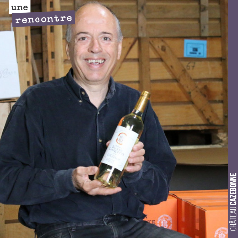 Superbe rencontre avec Régis Chaigne, vigneron dans l’Entre-Deux-Mers et par ailleurs créateur de la chaîne de Podcast ‘à l’écoute de ton vigneron’.
Il est venu à Cazebonne pour échanger, pour dis...