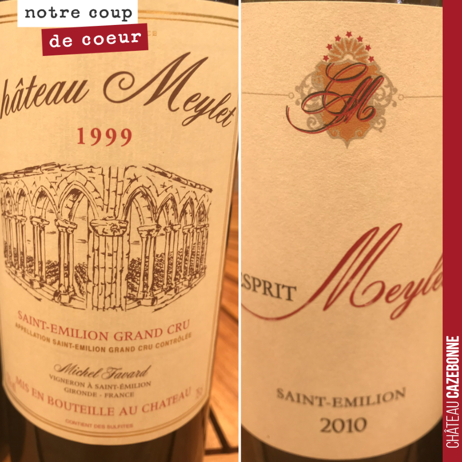 Merci David Favard pour cette très belle dégustation des vins de Meylet. Le premier Bordeaux certifié en biodynamie.
