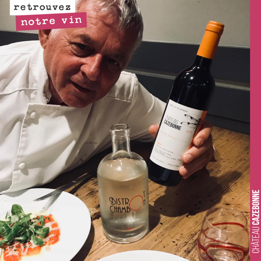Dany Chambon - meilleur bistrot de BRIVE. Le Bistrot Chambon. Et meilleure tarte fine aux pommes du monde.
Cazebonne est en très bonne compagnie aujourd’hui !