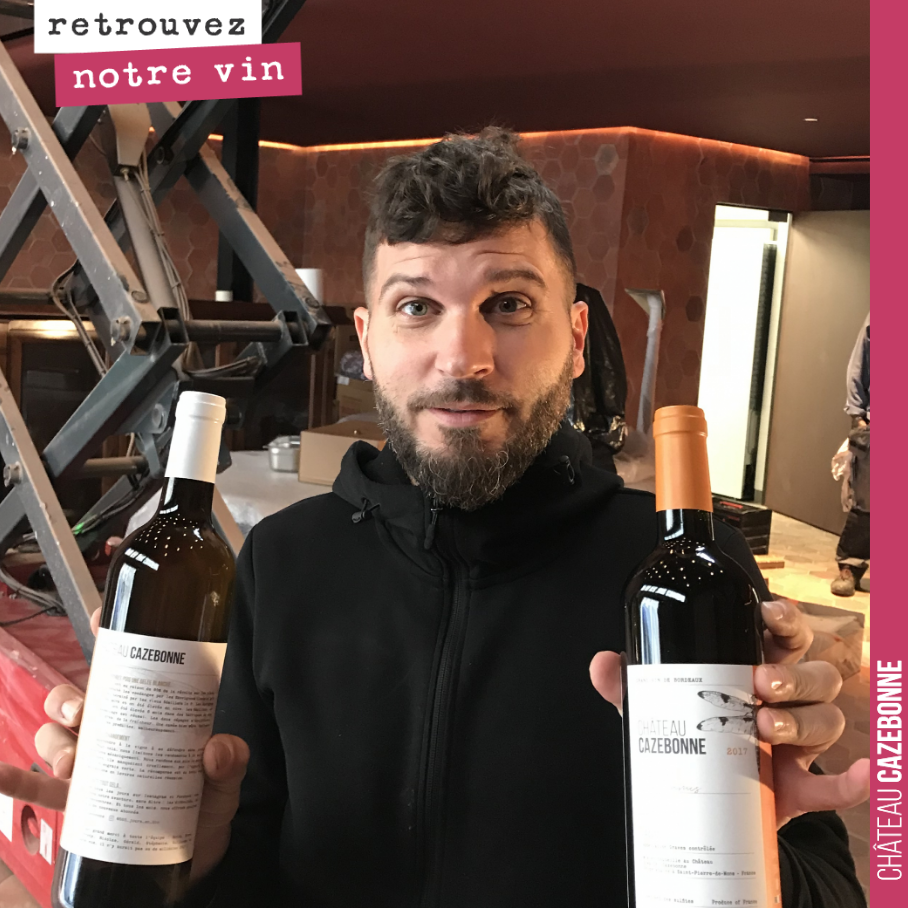 Le restaurant Maison, dans le 11ème arrondissement, ouvre mardi. Un très bel établissement gastronomique, qui a eu un coup de cœur pour les vins de Cazebonne. Cela fait plusieurs mois qu’ils nous o...
