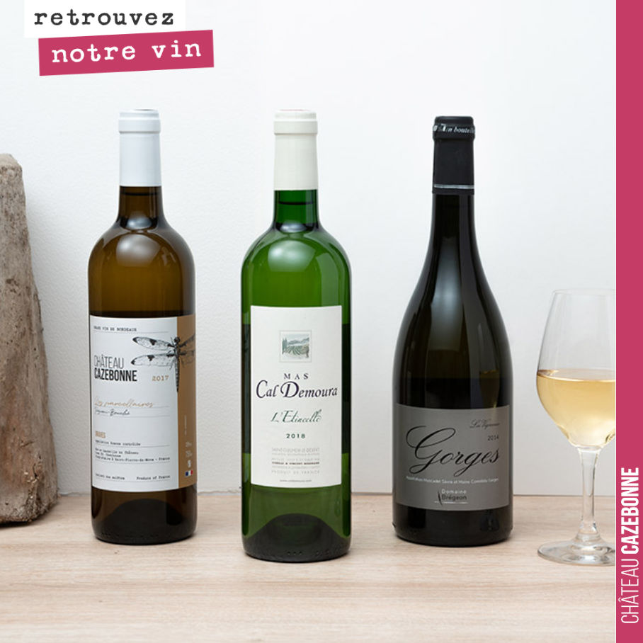 Viamo a eu un coup de cœur pour notre cuvée Parcellaire Peyron-Bouché. Elle est donc ce mois ci en très bonne compagnie avec L’étincelle 2018 du Mas Cal Demoura et du Gorges « Les Vigneaux » 2014 d...