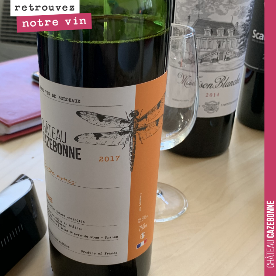 Toujours sympathique quand Nicolas Naigeon, le fondateur de Aveine, aérateur de vin connecté, m’envoie une photo d’une dégustation de Cazebonne avec son aérateur.
Encore plus sympathique quand je ...