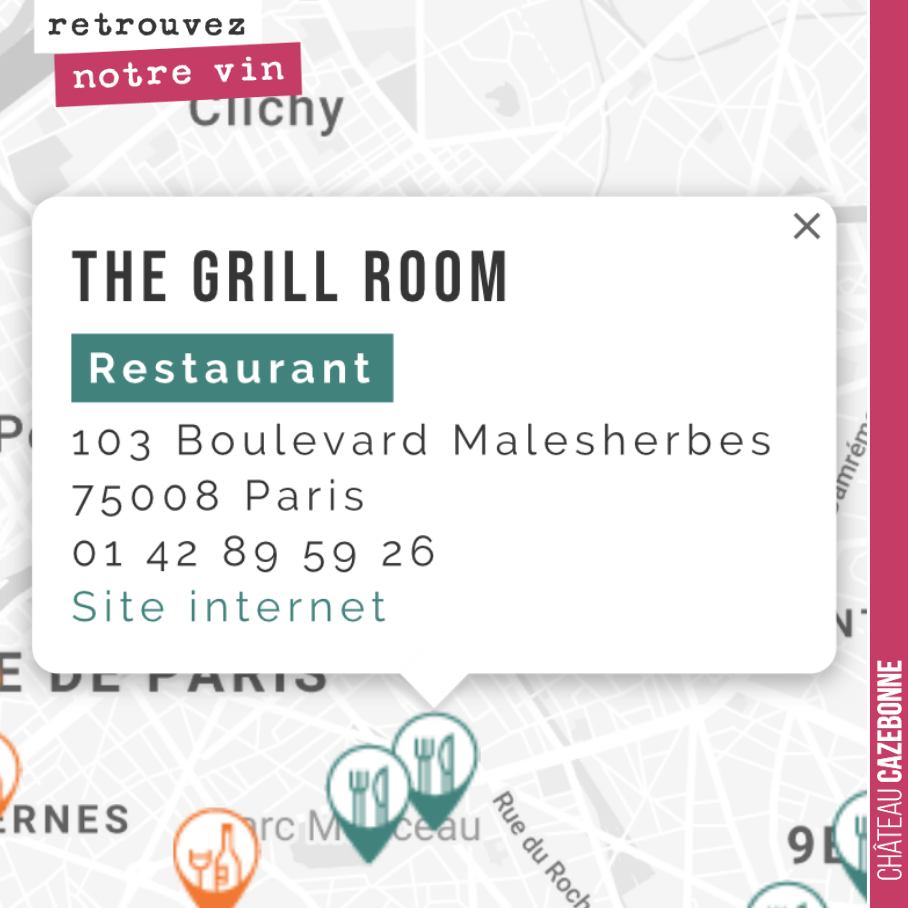 Très belle adresse du 8eme à Paris. Très belle carte et désormais la cuvée Entre amis vous y sera proposée.