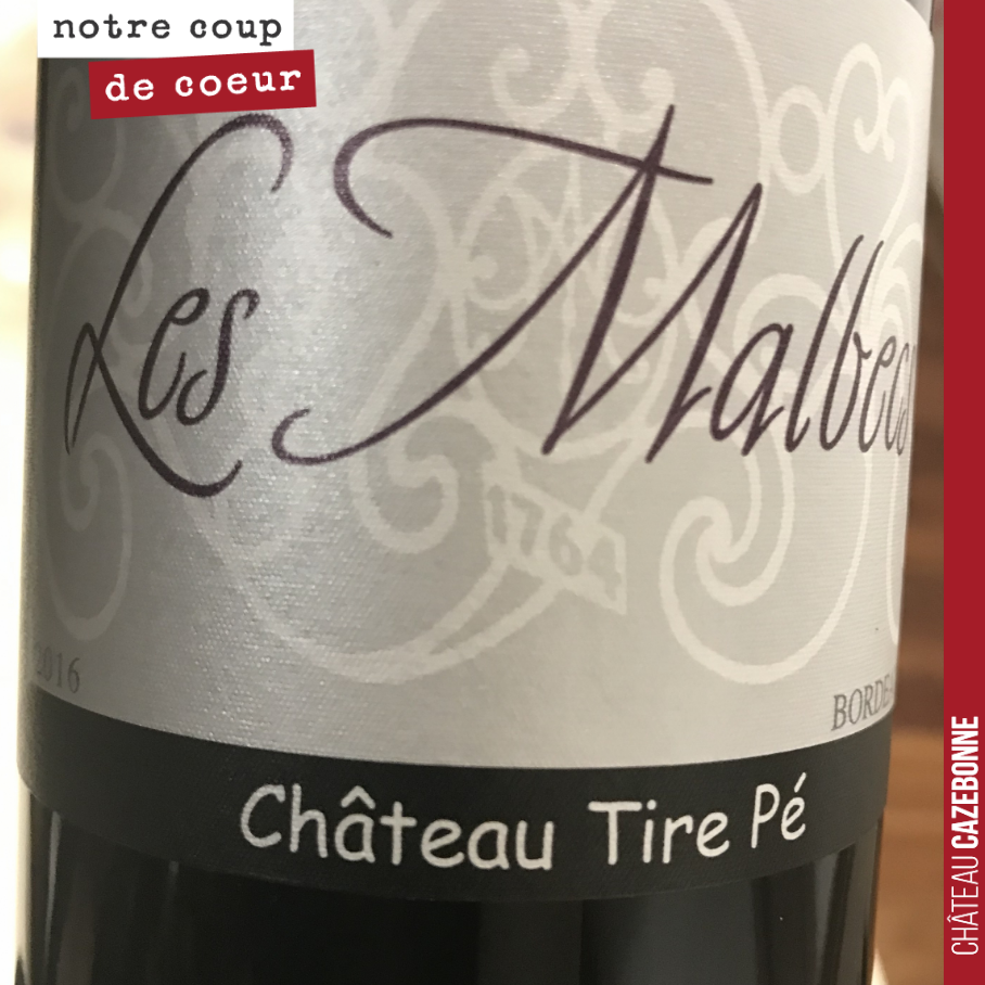 Parmi les très belles choses dégustées ce week-end, les Malbecs de Château Tire-Pé. Malbec au pluriel, car David Barrault a fait un gros travail de sélection massale, en allant cherchant de très vi...