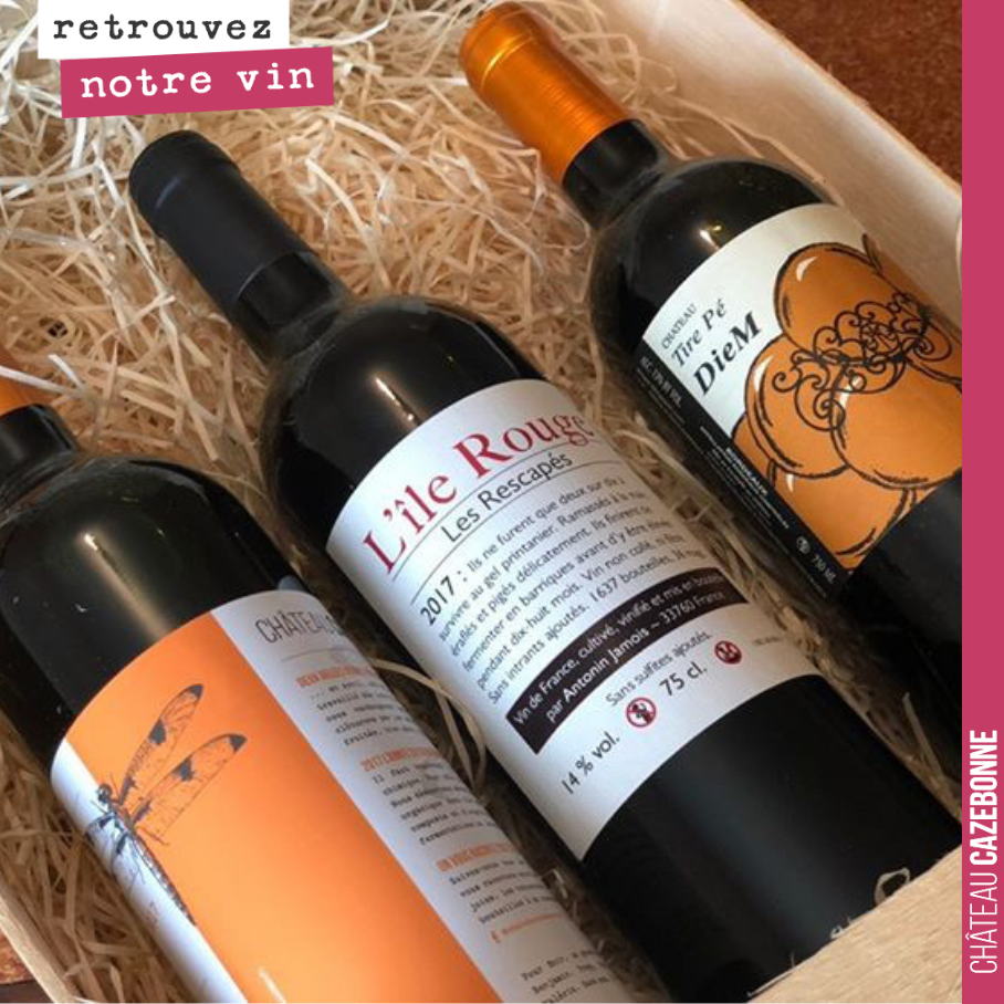 Très content que notre vin se retrouve aux côtés de nos amis de Tire Pé et de l’île rouge.
Une belle sélection de Bordeaux dans la sélection de Marée Haute sur l’île d’oleron.
Avis aux amateurs, ...