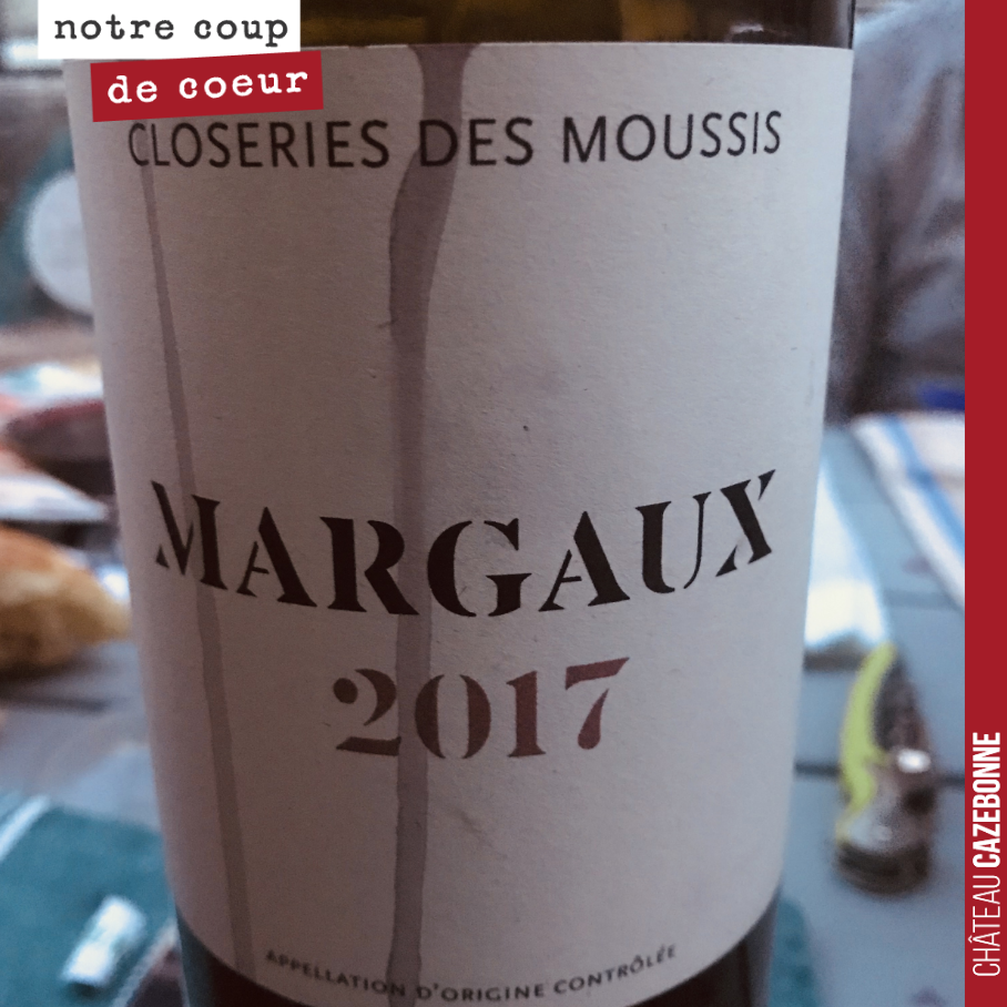 On s’est régalé hier soir avec ce Margaux, gourmand, frais, juteux.
Le petit jésus en culotte de velours.